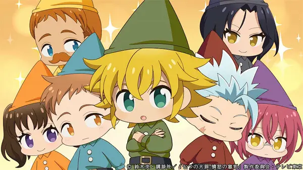 Постер аниме Семь смертных грехов: Мини-аниме